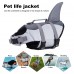 Dog Swimming Vest, Shark Style Dog Safety Life Jacket with Reflective Stripes, Adjustable Belt for Small Medium Dogs (Large)