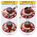 Interactive Dog Puzzle Feeder Toy – 3-Level Adjustable Food Dispenser for Dogs, Slow Feeder Brain Game Toy, Mental Enrichment Treat Puzzle with Press Mechanism – Durable & Non-Slip Design