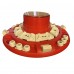 Interactive Dog Puzzle Feeder Toy – 3-Level Adjustable Food Dispenser for Dogs, Slow Feeder Brain Game Toy, Mental Enrichment Treat Puzzle with Press Mechanism – Durable & Non-Slip Design