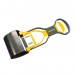 PETPHABET 15" Portable Dog Poop Scooper, Outdoor Dog Waste Picker for Walking, Cleaning, Pet Waste Removal, Medium (Yellow)
