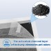H&B LUXURIES Disposable Dog Training Pads, 56 x 58cm Activated Charcoal Puppy Pee Pads with 6-Layer Leak-Proof Design, Super Absorbent & Odor Eliminating (40-Pack) - X0041D4XP