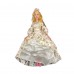 Deluxe Princess Doll – 12-inch Fashion Doll with Floral Gown, Accessories Included for Children Aged 3 and Up