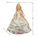 Deluxe Princess Doll – 12-inch Fashion Doll with Floral Gown, Accessories Included for Children Aged 3 and Up