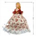 Deluxe Princess Doll – 12-inch Fashion Doll with Floral Gown, Accessories Included for Children Aged 3 and Up