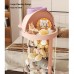 175cm Doll Bucket Storage, Stuffed Animal Toy Storage Tube with Wheels, Double-Ended Zipper, Lid for Kids (Pink)