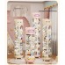 175cm Doll Bucket Storage, Stuffed Animal Toy Storage Tube with Wheels, Double-Ended Zipper, Lid for Kids (Pink)