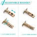 Front Door Lock Set with Handle, Traditional Keyed Handle Set, Easy to Install, for Home, Office, Hotel (Satin Nickel) - S-S115