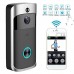 Intexca Wireless WiFi Smart Video Doorbell 720p HD 32gb SD Card with Chime Real-Time Video Two-Way Audio Night Vision PIR Motion Detection & App Control for iOS Android