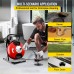 VEVOR Drain Cleaner Machine, 50FT x 1/2 Inch Electric Drain Auger with 4 Cutter & Foot Switch, Sewer Snake Drill Drain Auger Cleaner for 1" to 4" Pipes