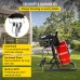 VEVOR Drain Cleaner Machine, 50FT x 1/2 Inch Electric Drain Auger with 4 Cutter & Foot Switch, Sewer Snake Drill Drain Auger Cleaner for 1" to 4" Pipes