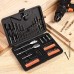 TACKLIFE Drill Bit Set, 49 pcs Drilling and Driving Kit, Titanium, Masonry and Spade Drill Bits Set, Screwdriver and Nut Driver bits for Metal, Wood, Masonry, Plastic