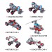 Arkmiido 12 in 1 Puzzle Toy, 282 PCS Construction Building Electric Drill Set, Creative Puzzles Assembly 3D DIY Toy,