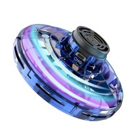 Mini UFO Drone, UFO Flying Spinner Toy with 360° Rotating, LED Lights - CY-168