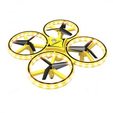 Infrared Obstacle 2.4G Gravity Sensor Remote Hand Control Quadcopter with LED Light - D14