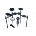 8-Piece Electronic Drum Set, Compact Mesh-Head Drum Kit with 222 Tones, 10 Preset Kits, Record Playback Function for Beginners - ED-200S