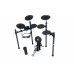 8-Piece Electronic Drum Set, Compact Mesh-Head Drum Kit with 222 Tones, 10 Preset Kits, Record Playback Function for Beginners - ED-200S
