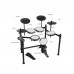 9-Piece Electronic Drum Set, Compact Mesh-Head Drum Kit with 222 Tones, 10 Preset Kits, Record Playback Function for Beginners - ED-400