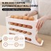 4-Tier Egg Holder for Refridgerator, Automatic Rolling Egg Dispenser Tray Storage for 30 Eggs