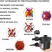 Electric Air Pump, 120V Two-Way Inflator Deflator Air Pump with 3 Nozzles for Air Mattresses, Pool Toys - XG-668A