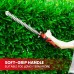 PULITUO 20V Hedge Trimmer, Cordless Battery Trimmer with 52cm Dual-Action Laser Blade, 1.5cm Cutting Capacity, 2400 SPM, 2.0Ah Li-ion Garden Battery - DCHT2006