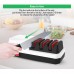 YOORLEAY Electric Knife Sharpener, 3-Stage Knife Sharpener for Straight Blade Knives, Serrated Knives, Ceramic Knives - RZ-D003
