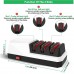 YOORLEAY Electric Knife Sharpener, 3-Stage Knife Sharpener for Straight Blade Knives, Serrated Knives, Ceramic Knives - RZ-D003