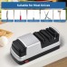 4 in 1 Electric Knife Sharpener with Diamond Abrasives for Straight Blade Knives, Serrated Knives, Ceramic Knives, Scissors - RZ-D004