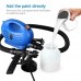 Electric Paint Sprayer, 650W Professional Handheld Spray Tool 800ml for Home Interior and Exterior Walls, House Painting - TV-01