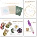 Embroidery Starter Kit, 3-Pack Cross Stitch Kit with Patterns, Embroidery Hoops, Threads, Tools for Beginners