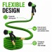 25 FT Expandable Garden Hose, Lightweight Anti Kink Flexible Garden Hose with 8 Function Nozzle, 3/4 inch Diameter, Extra Strength Fabric (Green) - JG25 25 FT Expandable Garden Hose, Lightweight Anti Kink Flexible Garden Hose with 8 Function Nozzle, 3/4 inch Diameter, Extra Strength Fabric (Green) - JG25