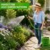 25 FT Expandable Garden Hose, Lightweight Anti Kink Flexible Garden Hose with 8 Function Nozzle, 3/4 inch Diameter, Extra Strength Fabric (Green) - JG25 25 FT Expandable Garden Hose, Lightweight Anti Kink Flexible Garden Hose with 8 Function Nozzle, 3/4 inch Diameter, Extra Strength Fabric (Green) - JG25