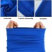 5-Pack Face Cover Microfiber Neck Gaiter Scarf, UV Protection Breathable Bandana