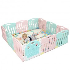 Toytexx 2M x 2M x 0.6M Baby Kid Playpen Panel Activity Center Safety Fence Playyard