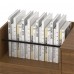 File Cabinet, 100 x 40 cm Lateral Filing Cabinet with 2 Drawers, Printer Stand, Open Storage Shelves for Home, Office - FS001001