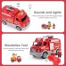 Take Apart  Rescume Team Fire Engine Playset – Build Your Own Fire Truck Toy with Lights & Sounds Model 661-418