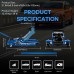 2.5 Ton Low Profile Hydraulic Floor Jack Heavy Duty Steel Racing Jack 4.5–16 in Lift Range Rubber Saddle  Car SUV Light Truck Tire Change