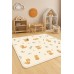 Large Kids Play Mat 190 x 140 cm – Foldable Baby Floor Mat for Crawling, Toddlers & Kids | Reversible Foam Playmat with Cute Animal Design | Non-Toxic, Easy to Clean, Portable for Nursery & Living Room
