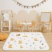 Large Kids Play Mat 190 x 140 cm – Foldable Baby Floor Mat for Crawling, Toddlers & Kids | Reversible Foam Playmat with Cute Animal Design | Non-Toxic, Easy to Clean, Portable for Nursery & Living Room