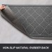 24" x 36" PVC Non-Slip Door Mat, Large Waterproof Indoor Outdoor Heavy Duty Floor Mat for Doors, Garage, Patio, Pets (Grey)