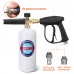MATCC Adjustable Foam Cannon Sprayer Set with Snow Foam Lance, 5 Spray Nozzles, 3/8" M22 Quick Connectors for Power Pressure Washer