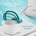 ENTIL Foot Spa Bath Massager with 6 Motorized Rollers, Heat, Bubbles & Vibration, Digital Temperature Control, Pedicure Grinding Stone - F-Bath-88