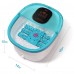 ENTIL Foot Spa Bath Massager with 6 Motorized Rollers, Heat, Bubbles & Vibration, Digital Temperature Control, Pedicure Grinding Stone - F-Bath-88