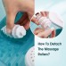 MaxKare Foot Spa Bath Massager with Heat, Bubbles & Vibration, Digital Temperature Control, 4 Massage Rollers (Green)