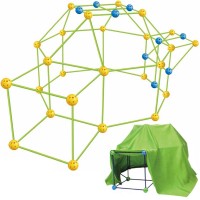 Kids Fort Building Kit, 87 PCS DIY Play Construction Fort Tent Building Toy Set for Kids - 509