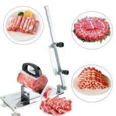 Manual Frozen Meat Slicer Mutton Roll Frozen Meat Grinder Planing Machine for Home Cooking Shabu Shabu