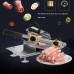 Manual Frozen Meat Slicer Mutton Roll Frozen Meat Grinder Planing Machine for Home Cooking Shabu Shabu