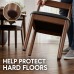 Felt Furniture Pads, 56-Piece Round Self-Adhesive Floor Protectors Felt Furniture Pads, 56-Piece Round Self-Adhesive Floor Protectors