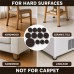 Felt Furniture Pads, 56-Piece Round Self-Adhesive Floor Protectors Felt Furniture Pads, 56-Piece Round Self-Adhesive Floor Protectors