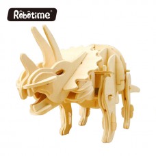Robotime DinoBots D430S Power on/off Control Triceratops