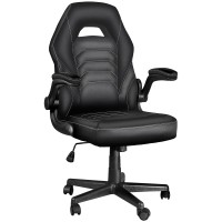 Ergonomic Gaming Chair, Adjustable Office Swivel Chair with PU Leather, Lumbar Support, Adjustable Armrests, 330lb Max Capacity for Kids, Adults, Home, Office, Gaming - DT550